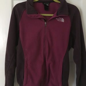 Plum Colored North Face Fleece